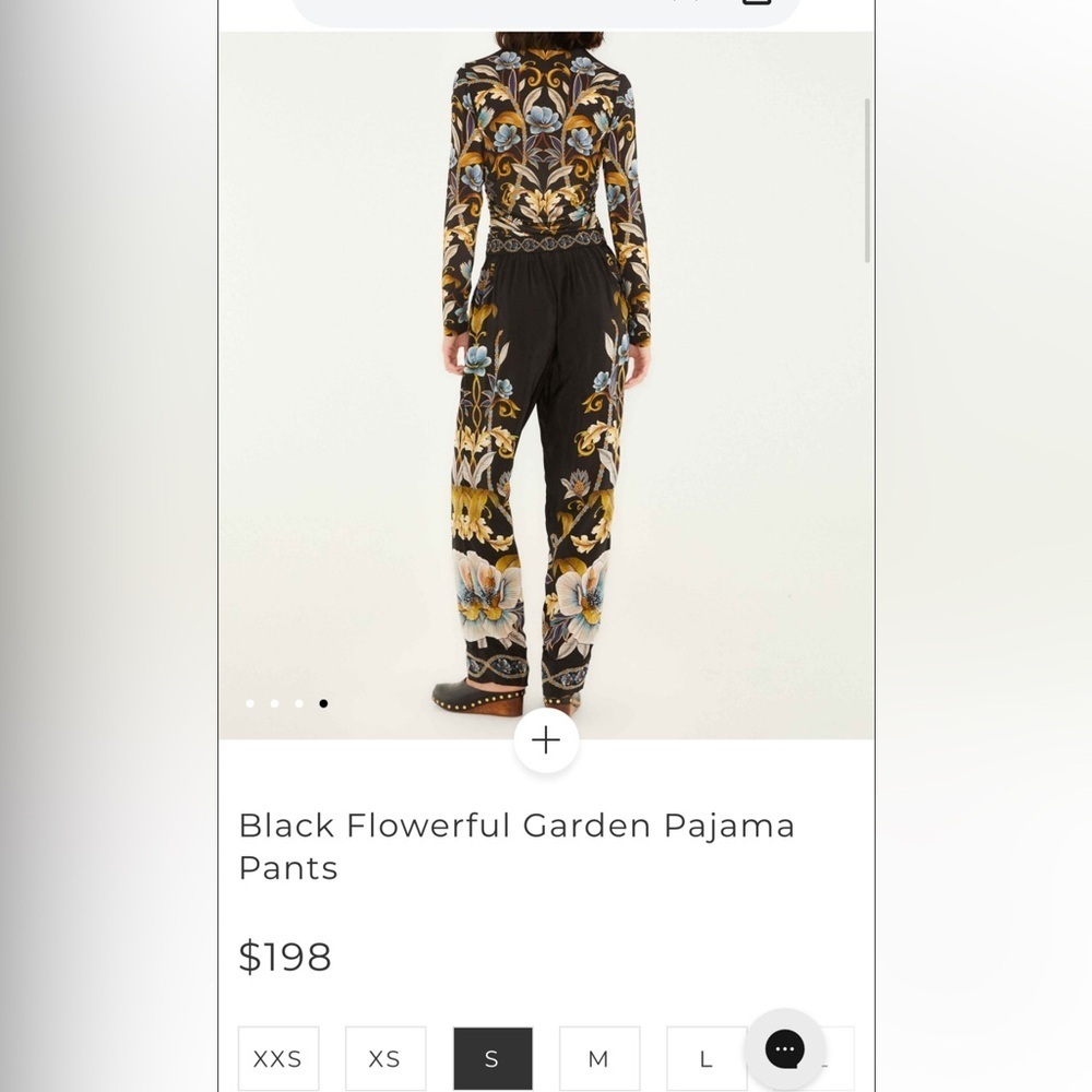 Farm Rio: Black Flowerful Garden Pajama
Pants DT - Picture 9 of 15